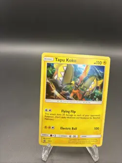 Tapu Koko - SM31 Holo Promo Sun & Moon Promo Pokemon Holo NM w/SWIRL! - Image 2