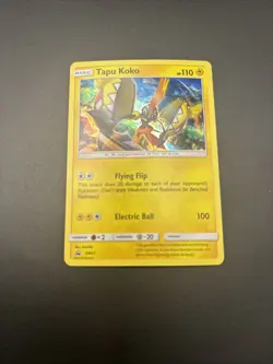 Tapu Koko - SM31 Holo Promo Sun & Moon Promo Pokemon Holo NM w/SWIRL! - Image 3
