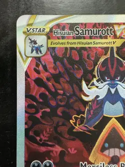 Pokemon Hisuian Samurott VSTAR GG52/GG70 Crown Zenith Galarian Gallery Holo (NM) - Image 2