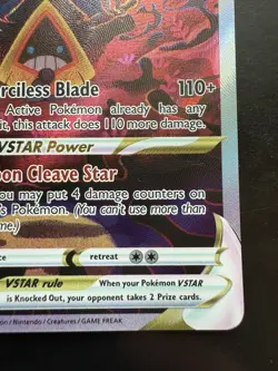 Pokemon Hisuian Samurott VSTAR GG52/GG70 Crown Zenith Galarian Gallery Holo (NM) - Image 5