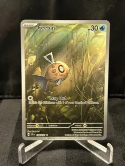 Pokemon TCG Feebas Illustration Rare #198/191 SV: Surging Sparks - Image 1