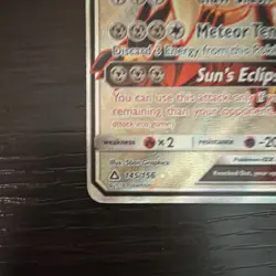 The Pokemon Company Dusk Mane Necrozma GX 145/156 Full Art Holo ENG - Image 2
