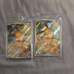 2 FACTORY SEALED Eevee 173 SV Black Star Promo Prismatic Evolutions Pokemon TCG - Image 1