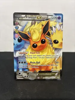 Flareon EX (Full Art) Pokemon RC28-32 Generations: Radiant Collection Holo - Image 1