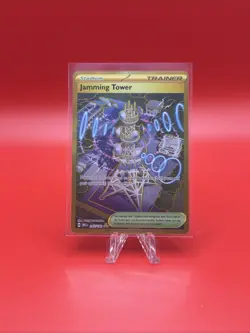 Pokemon Trainer Jamming Tower 243/182 Destined Rivals (NM) - Image 1