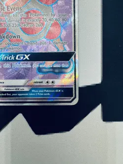 Pokemon Mr. Mime GX Full Art Holo Ultra Rare 156/168 Celestial Storm English - Image 4