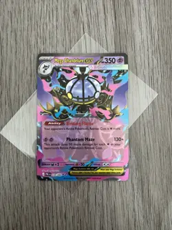 Pokemon TCG - Mega Chandelure ex English - ME05: Pitch Black 038/084 - NM - Image 1