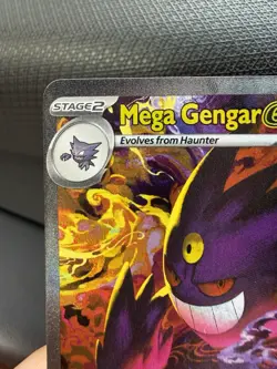 Nintendo Mega Gengar ex 284/217 SV1 Full Art Holo English Rare 350 HP - Image 3