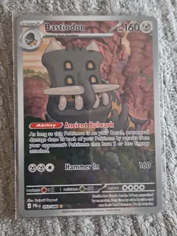 Pokemon Pitch Black Bastiodon IR 093/084 Illustration Rare PBL English NM - Image 1