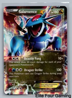 Salamence EX XY170 Holo Promo XY Promo Pokemon Lightly Played - Image 1