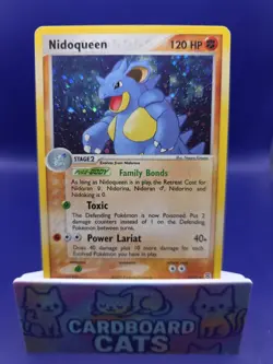 Nidoqueen - EX FireRed & LeafGreen 9/112 Holo Rare 2004 Pokemon Card - Image 1