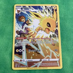Pokemon TCG Jolteon Holo Card TG04/TG30 Swsh09 Brilliant Stars Trainer Gallery - Image 1