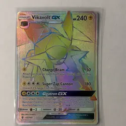 The Pokemon Company Vikavolt GX 152/145 SECRET RARE Holo EN 2017 NM - Image 1