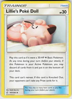 LILLIE'S POKE DOLL 197/236 UC NEAR MINT - Image 1