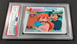 Pokemon Japanese Bandai Misty & Friends #123 PSA 10 GEM MINT Carddass Anime 4 - Image 1