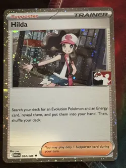 Hilda (Cosmos Holo) Prize Pack Series 9 White Flare 084/086 Pokemon - Image 1