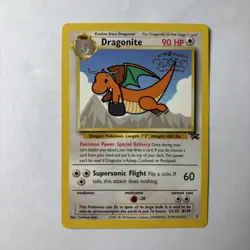 Dragonite #5 Black Star Promo WB Pokemon The First Movie WOTC Promo - Image 1