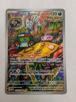 Pokemon TCG Brute Bonnet 207/182 IR Illustration Rare Full Art SV04 Mint - Image 1