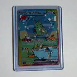 The Pokemon Company Dragonite VSTAR 249/213 Pokemon GO Secret Rare Holo FAN ART - Image 1