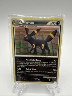 Pokemon Umbreon Holo Rare 10/90 -- LP - Image 1