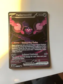 Pokemon TCG Shrouded Fable Pecharunt EX Card 093/064 Mint Condition - Image 2