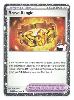 Pokemon Brave Bangle White Flare 080/086 Prize Pack Series 9 Holo - Image 1
