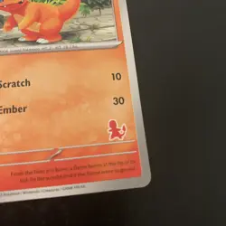 Charmander My First Battle Regular Pokemon Silver Border Near Mint - Image 2