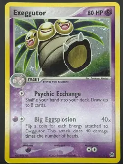 Exeggutor FireRed & LeafGreen 5/112 Holo Rare PTCG LP - Image 1