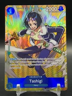Tashigi (Alternate Art) OP06-050 Wings of the Captain Foil - Image 1