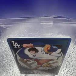 2026 ONE PIECE LOS ANGELES DODGERS MONKEY D LUFFY DON CARD PROMO 7/2/26 SEALED - Image 3