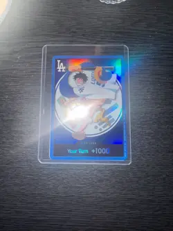 MONKEY D. LUFFY 2026 ONE PIECE x LOS ANGELES DODGERS DON!! PROMO CARD 07/02/2026 - Image 3
