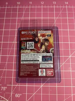 2026 Los Angeles Dodgers x One Piece Promo Card Monkey D Luffy DODGERS LUFFY DON - Image 4