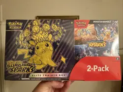 Pokemon Surging Sparks Elite Trainer Box and Booster Bundle Costco, 2-Pack - Image 1