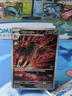 Pokemon Card Mightyena 243/217 Ascended Heroes Illustration Rare NM 243/217 - Image 1