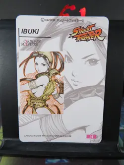 Ibuki Street Fighter Art Card Rare Holo Collectible Video Game Character CCG NM - Image 3