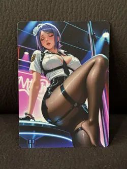 UNCENSORED CUSTOM GODDESS STORY KONAN NARUTO SHIPPUDEN ANIME WAIFU CARD - Image 1