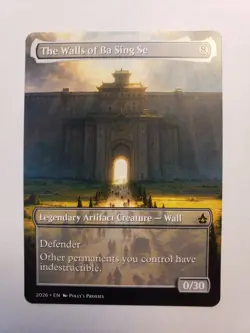 The Walls of Ba Sing Se PROXY Card with Custom Fantasy Art Design - Image 2