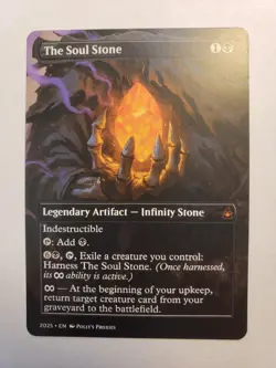 The Soul Stone PROXY Card with Custom Fantasy Art Design - Image 2