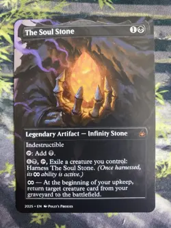The Soul Stone PROXY Card with Custom Fantasy Art Design - Image 3