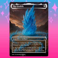 The Ozolith PROXY Card with Custom Fantasy Art Design - Image 1