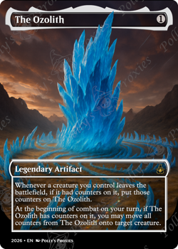 The Ozolith PROXY Card with Custom Fantasy Art Design - Image 4