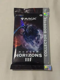 x1 Magic the Gathering Modern Horizons 3 Collector Booster Pack 15 Cards SEALED - Image 1