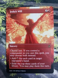 Jeska's Will PROXY Card with Custom Fantasy Art Design - Image 3