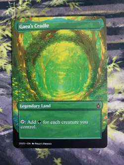 Gaea's Cradle PROXY Card with Custom Fantasy Art Design - Image 3