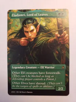 Eladamri, Lord of Leaves PROXY Card with Custom Fantasy Art Design - Image 2