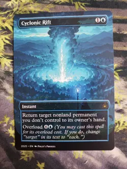 Cyclonic Rift PROXY Card with Custom Fantasy Art Design - Image 3