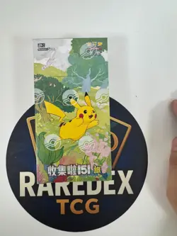 IN STOCK Pokemon TCG Chinese 151C Collect Journey Slim Booster Box Sealed Gifts - Image 1
