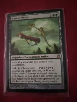 Magic the Gathering Bow of Nylea Theros Regular Card NM Condition - Image 2