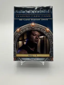 Stargate SG-1 Trading Card Game Teal’c Starter Deck Factory Sealed 2002 - Image 1