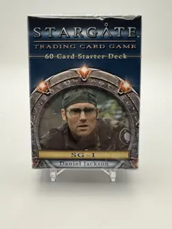 Stargate Sg-1 Trading Card Game Daniel Jackson Starter Deck Factory Sealed! - Image 1